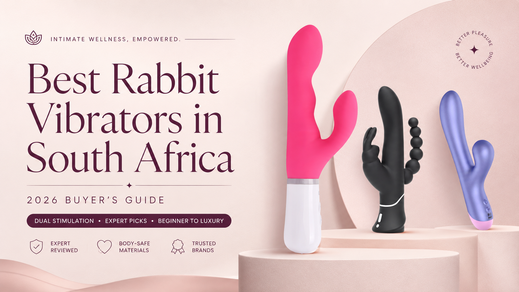 Best rabbit vibrators in South Africa for dual internal and external stimulation