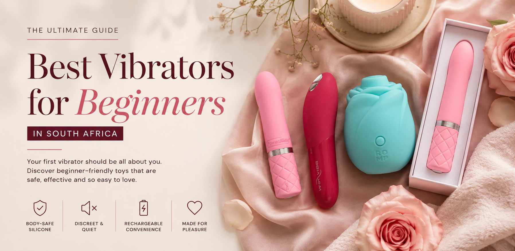 Best Vibrators for Beginners in South Africa (2026 Buyer's Guide)