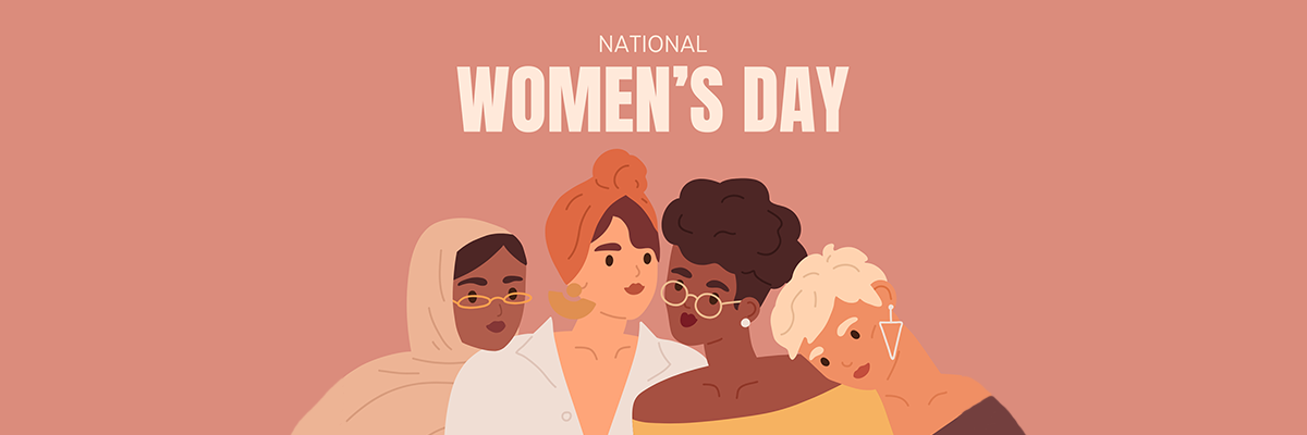 National Women's Month banner