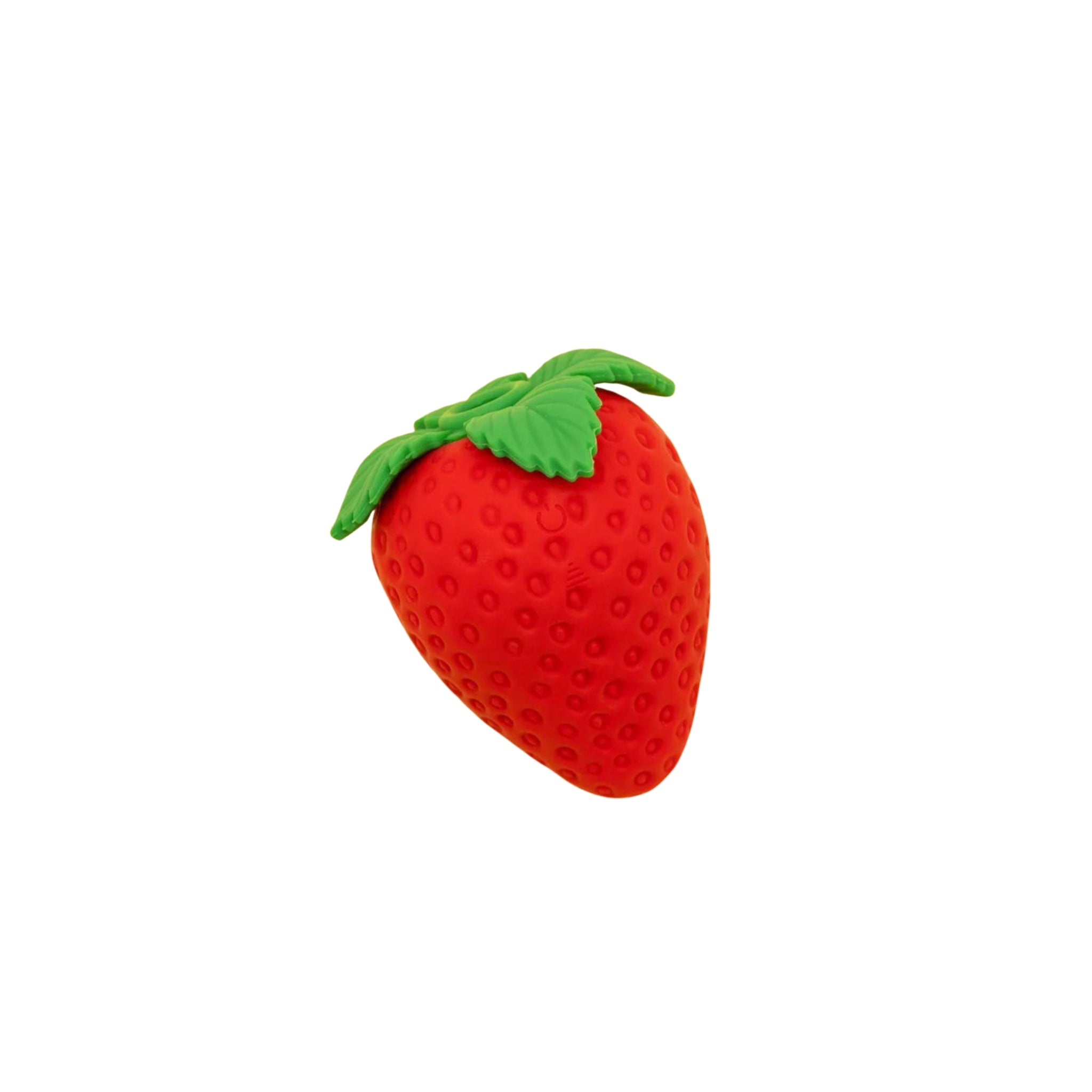 Emojibator Strawberry – Red Suction & Vibrating Stimulator