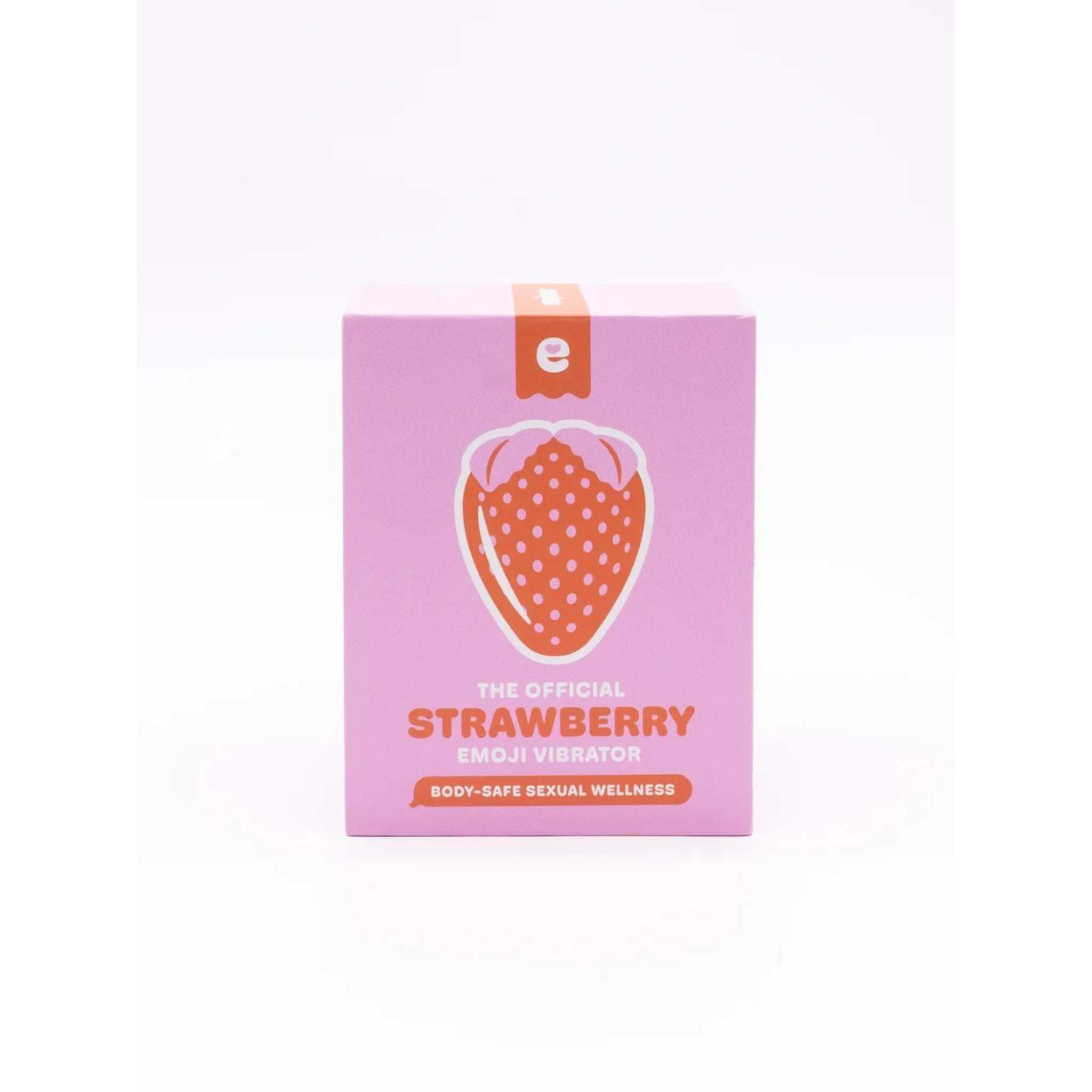 Emojibator Strawberry – Red Suction & Vibrating Stimulator