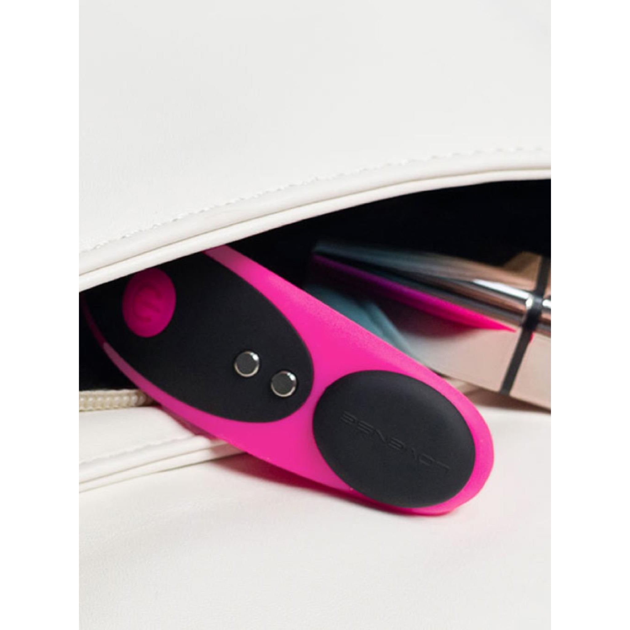 body-safe, rechargeable wearable vibrator designed for hands-free stimulation