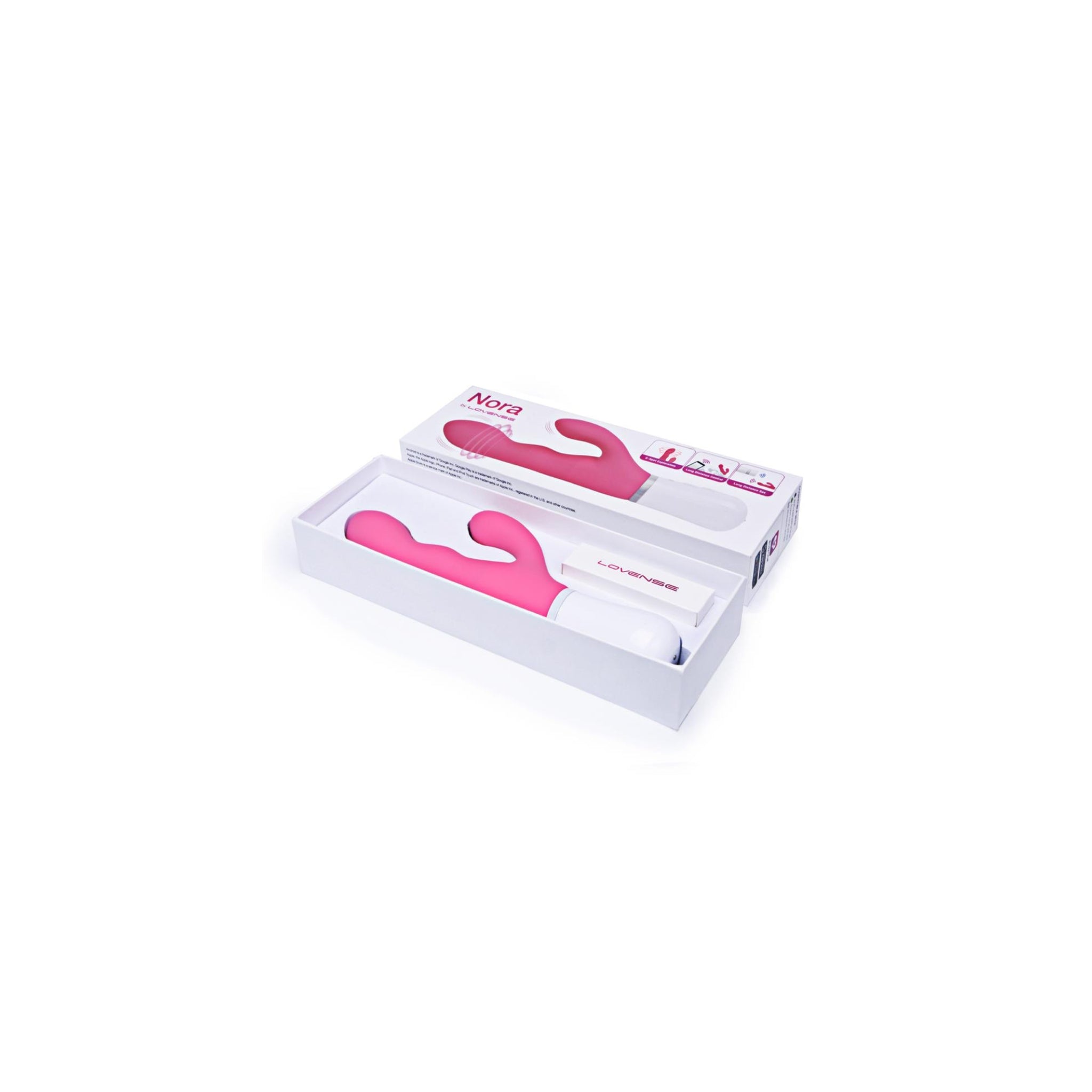 Dual Vibrator – body-safe silicone vibrator with rotating internal shaft and external clitoral stimulator