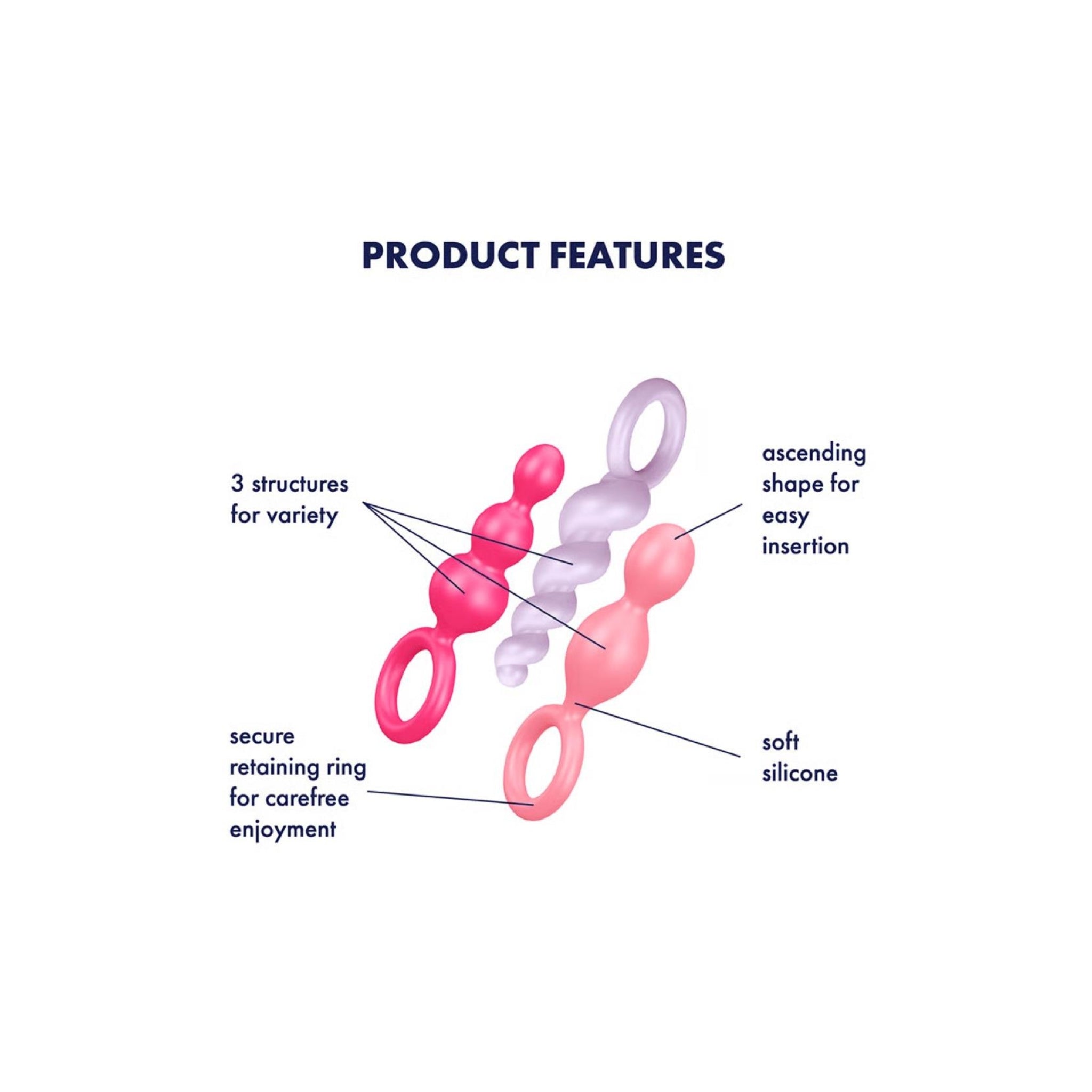 Satisfyer twisted spiral anal toy