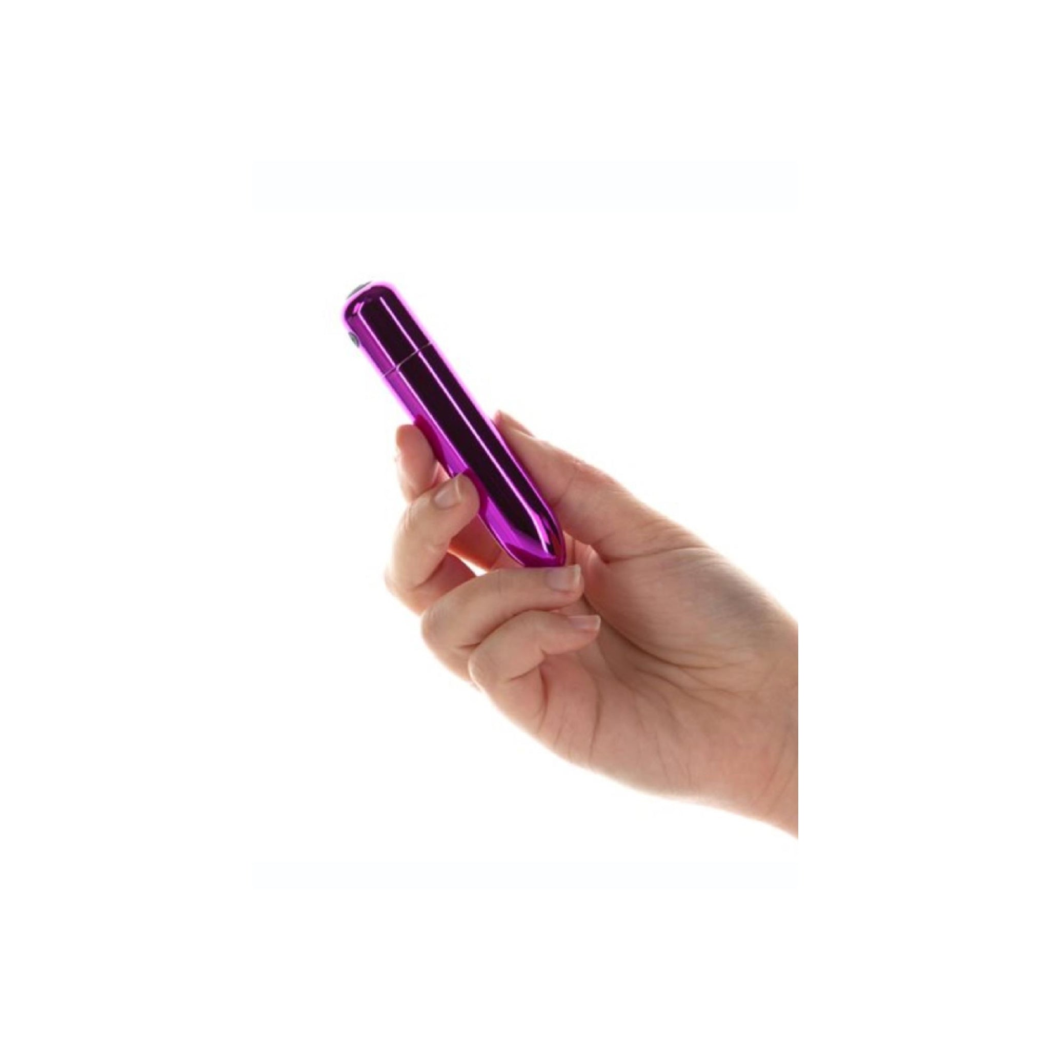 Purple Swan Bullet Point Vibrator – compact clitoral vibe with powerful vibrations and travel lock, perfect for your purse.