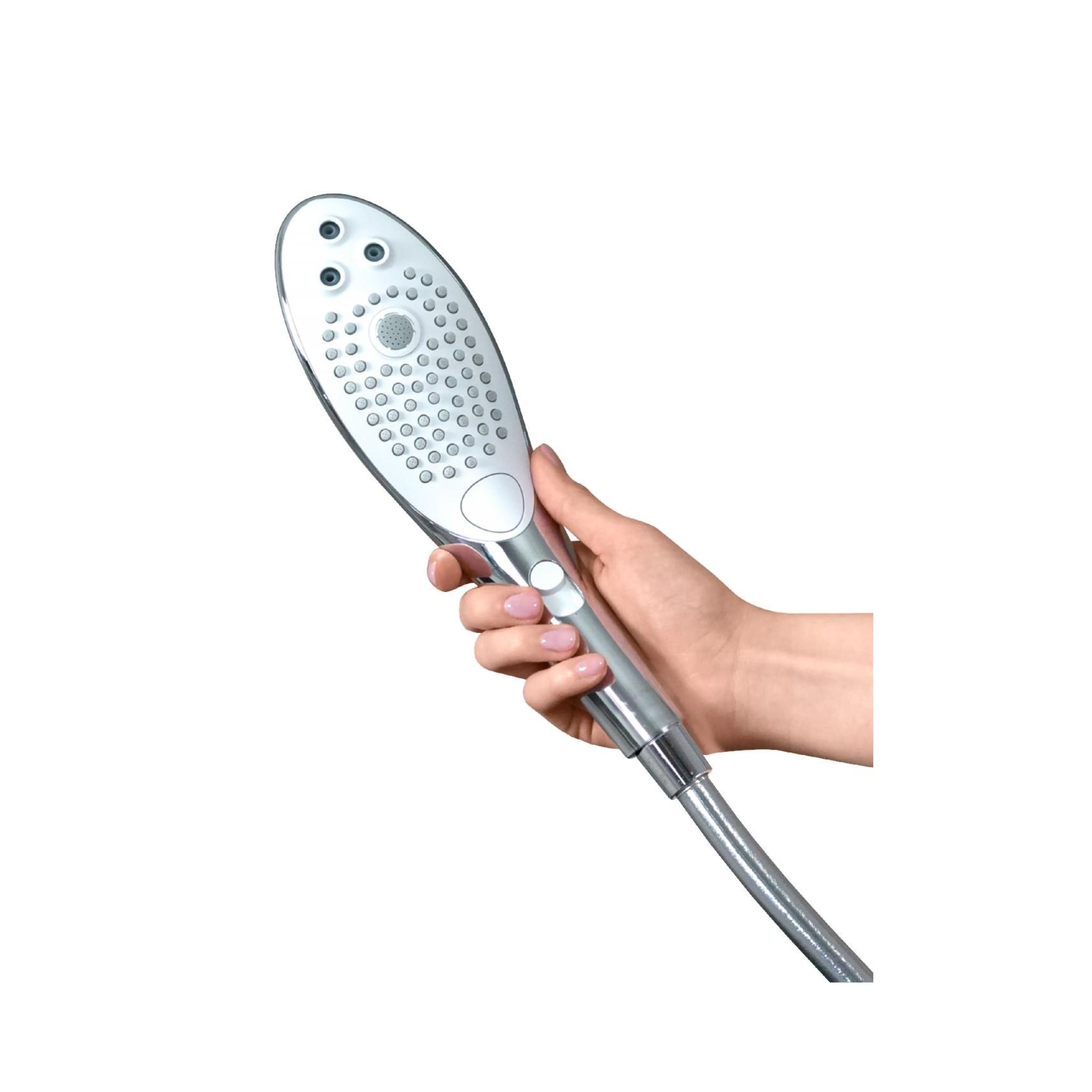 Womanizer Wave sensual showerhead with PleasureJet technology for intimate water massage