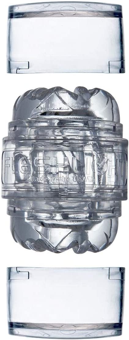 Flat lay of the Quickshot showing clear casing