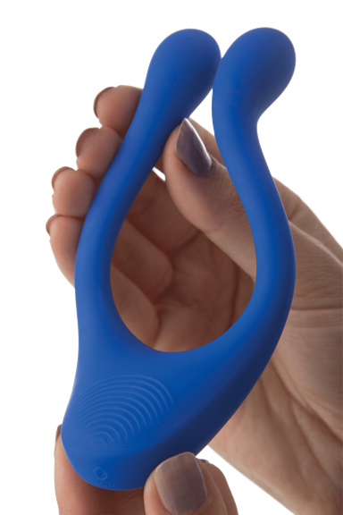 silicone couples toy with 7 vibration settings, waterproof build, and USB charging for playful exploration.