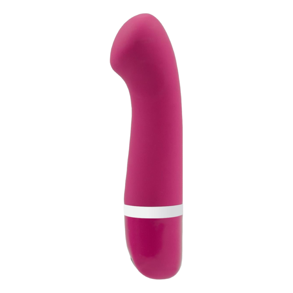BSwish Bdesired Deluxe Curve vibrator in soft-touch silicone with a curved, ergonomic design