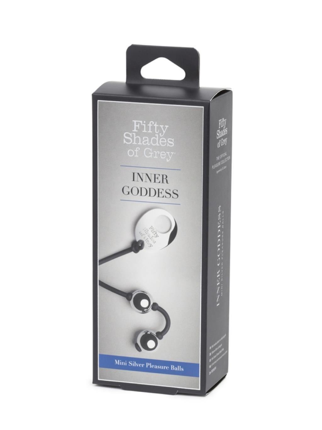 Fifty Shades Kegel Balls – smooth, solid metal Benwa balls offering intense pelvic training and thrilling internal sensations.