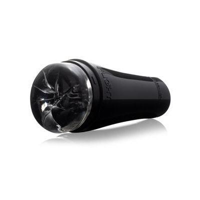 Fleshlight Flight Pilot Masturbator in Black – compact, discreet, and travel-friendly male toy with intense internal textures.