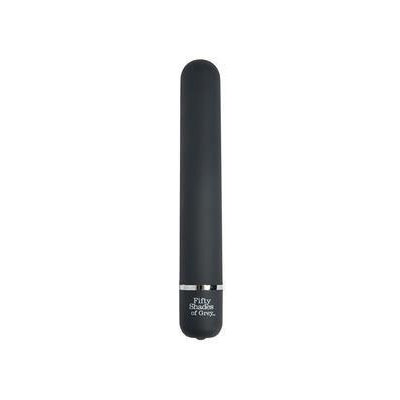 Charlie Tango Classic Vibrator in Black – sleek, firm vibrator with rounded tip and powerful vibrations for targeted stimulation.
