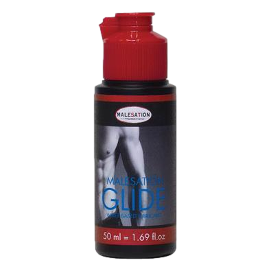 Malesation Water-based Lubricant 50ml – front view of the bottle on white background