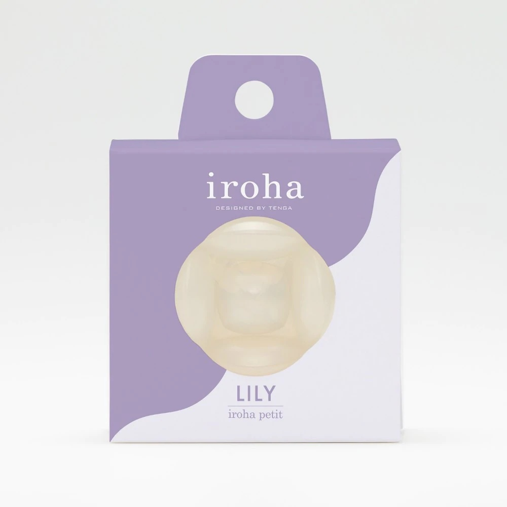 Tenga Iroha Petit single-use vibrator with soft, jelly-like texture, compact and spherical