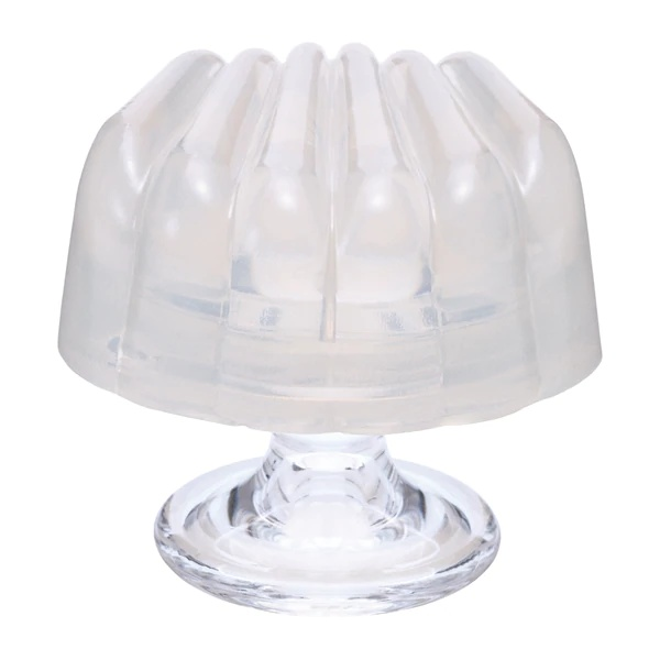 Tenga Iroha Petit Shell mini vibrator in soft pink, featuring shell-like design and smooth silicone texture