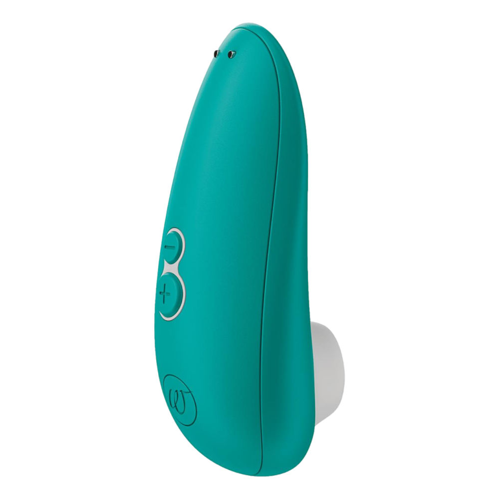 Womanizer Starlet 3 clitoral vibrator in sleek, compact design with soft silicone stimulation head