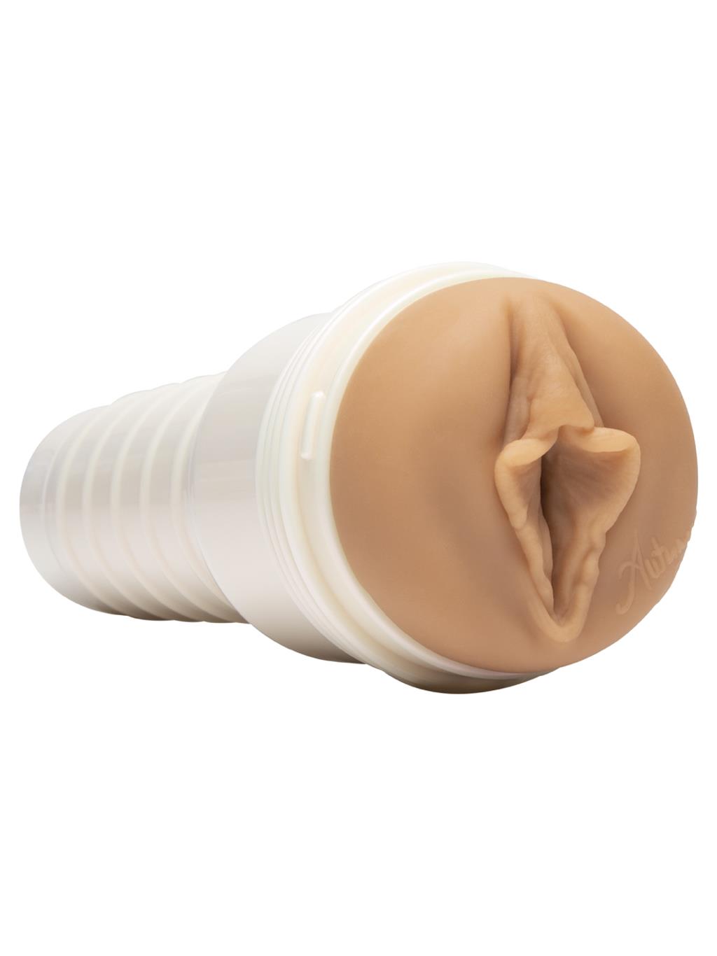 Autumn Falls Fleshlight featuring lifelike vaginal entry and signature textured sleeve