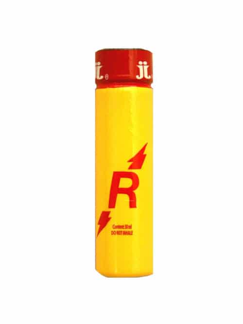 Rush Poppers 30ml – popular liquid aroma in bold yellow bottle, designed for powerful scent experiences. Not for human consumption.