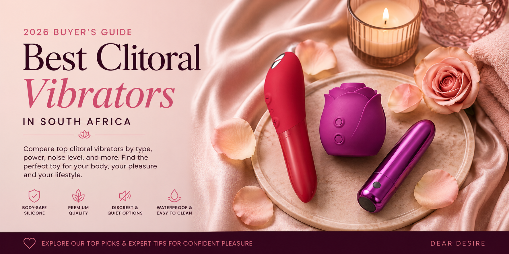 Best Clitoral Vibrators in South Africa: 2026 Buyer’s Guide