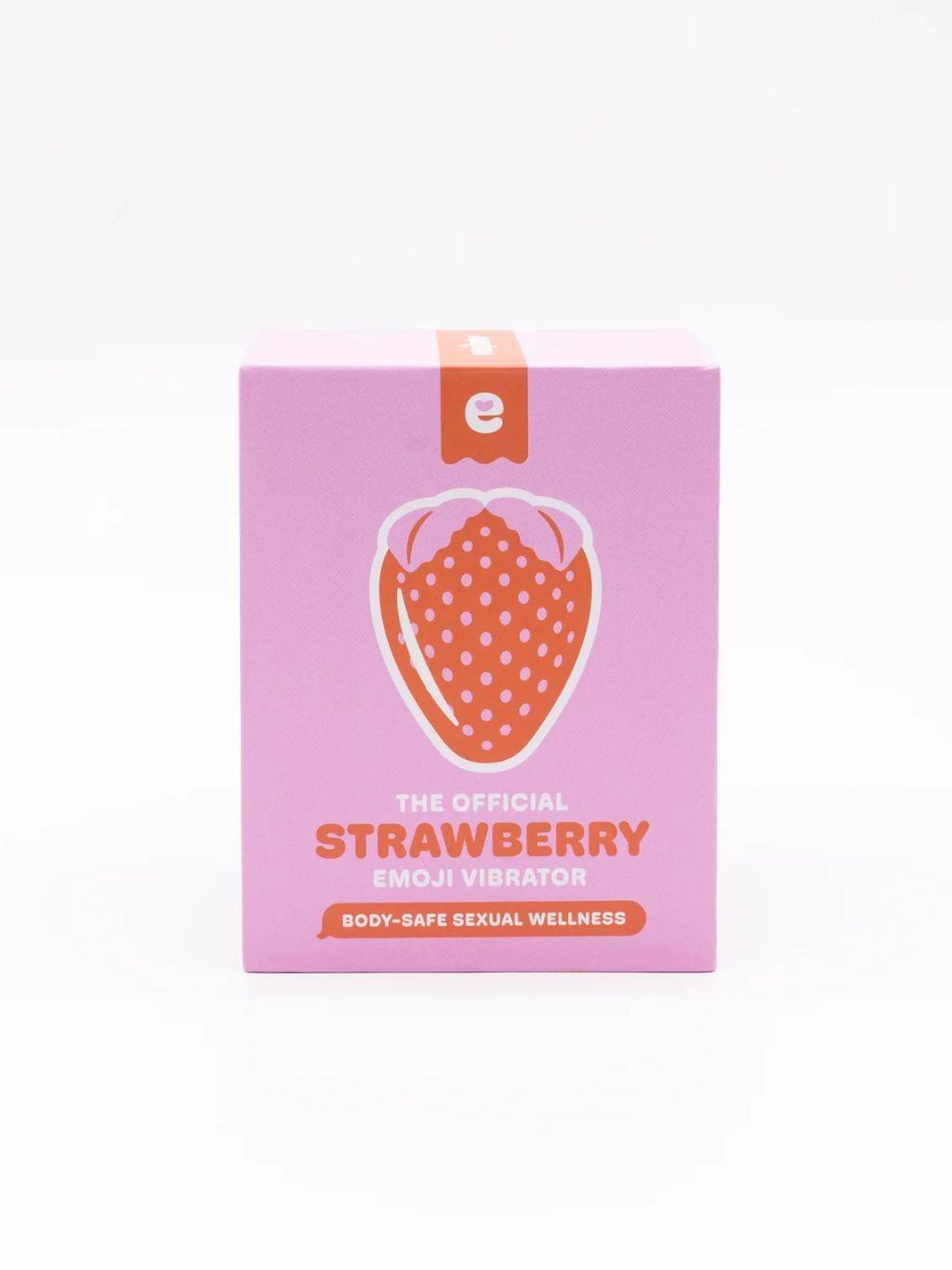 Strawberry Emojibator Vibrator | Dear Desire