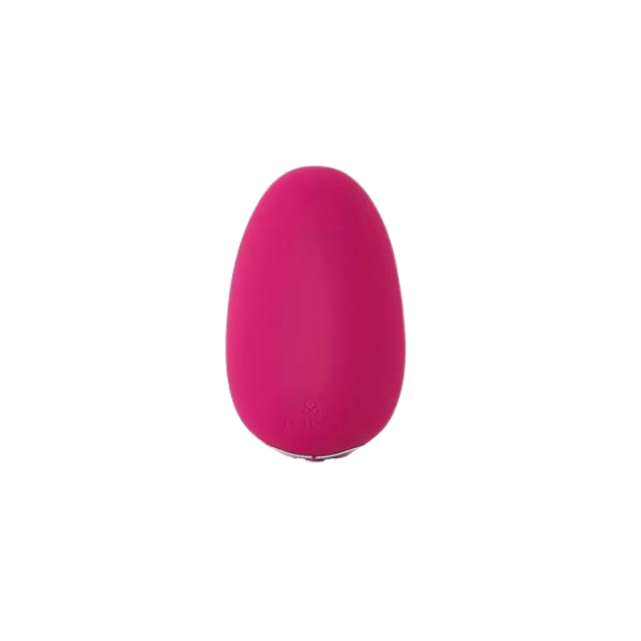 Je Joue Mimi Soft Vibrator in pink, oval-shaped and smooth with a flexible silicone finish, perfect for external stimulation.