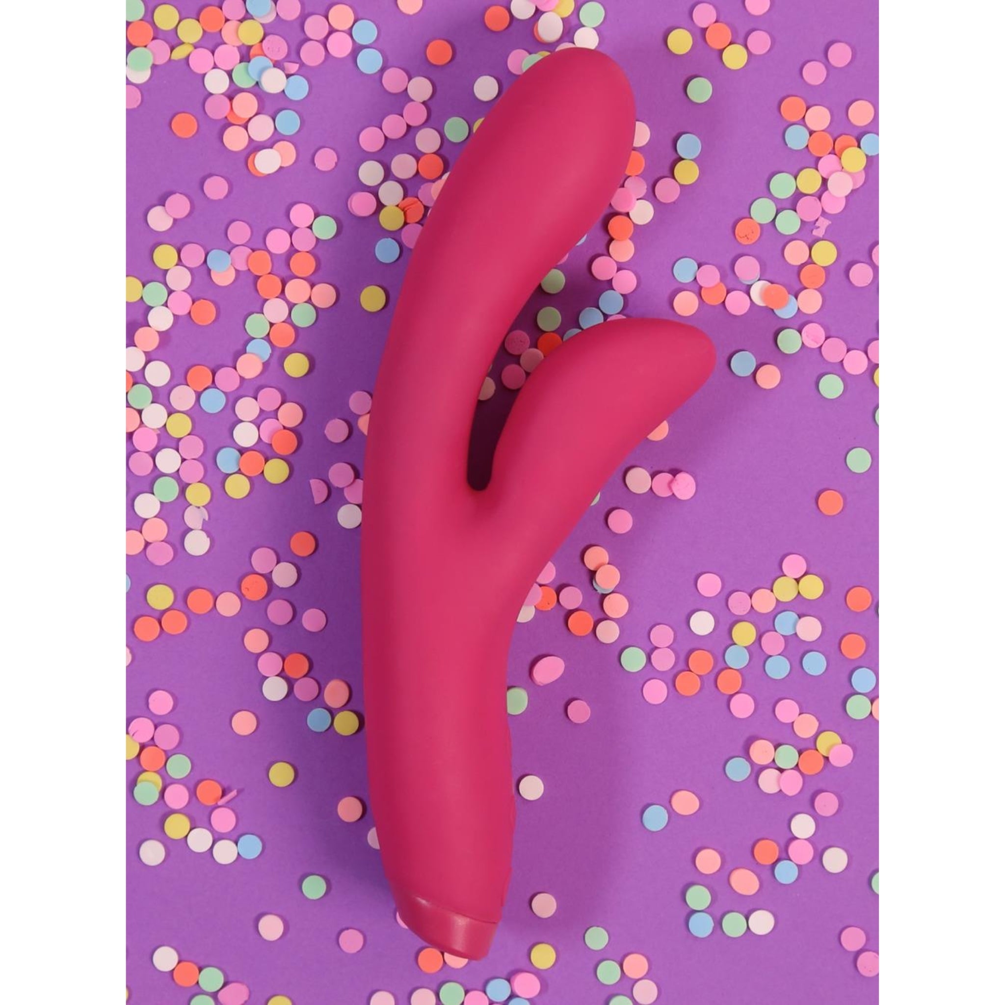 rechargeable, waterproof vibrator designed for versatile internal and external pleasure