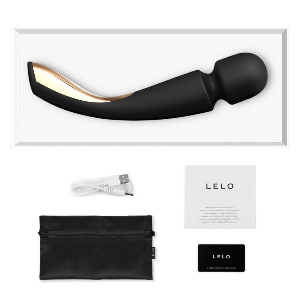 Lelo Smart Wand 2 Medium – powerful medium-sized wand massager with deep vibrations and elegant design