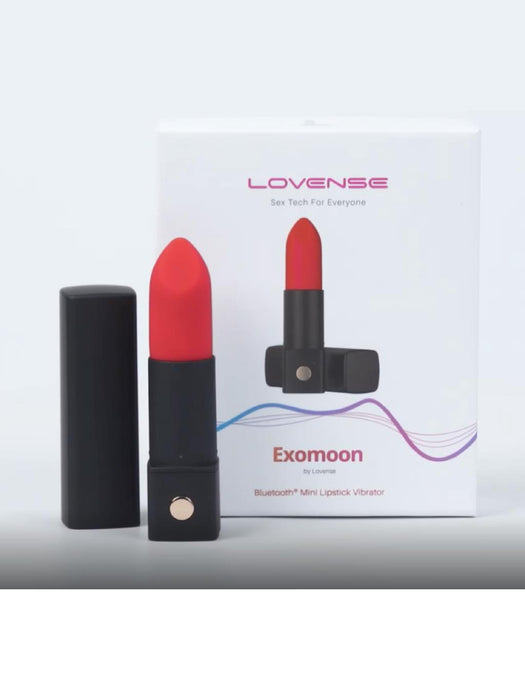 Lovense Exomoon | Lipstick Vibrator | Dear Desire