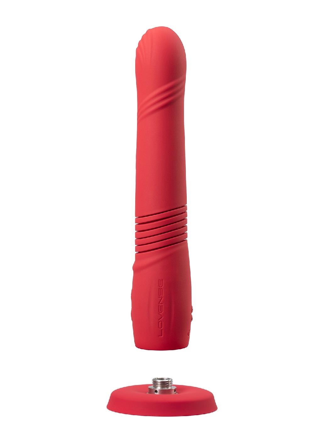 interactive thrusting vibrator with adjustable speeds and realistic motion