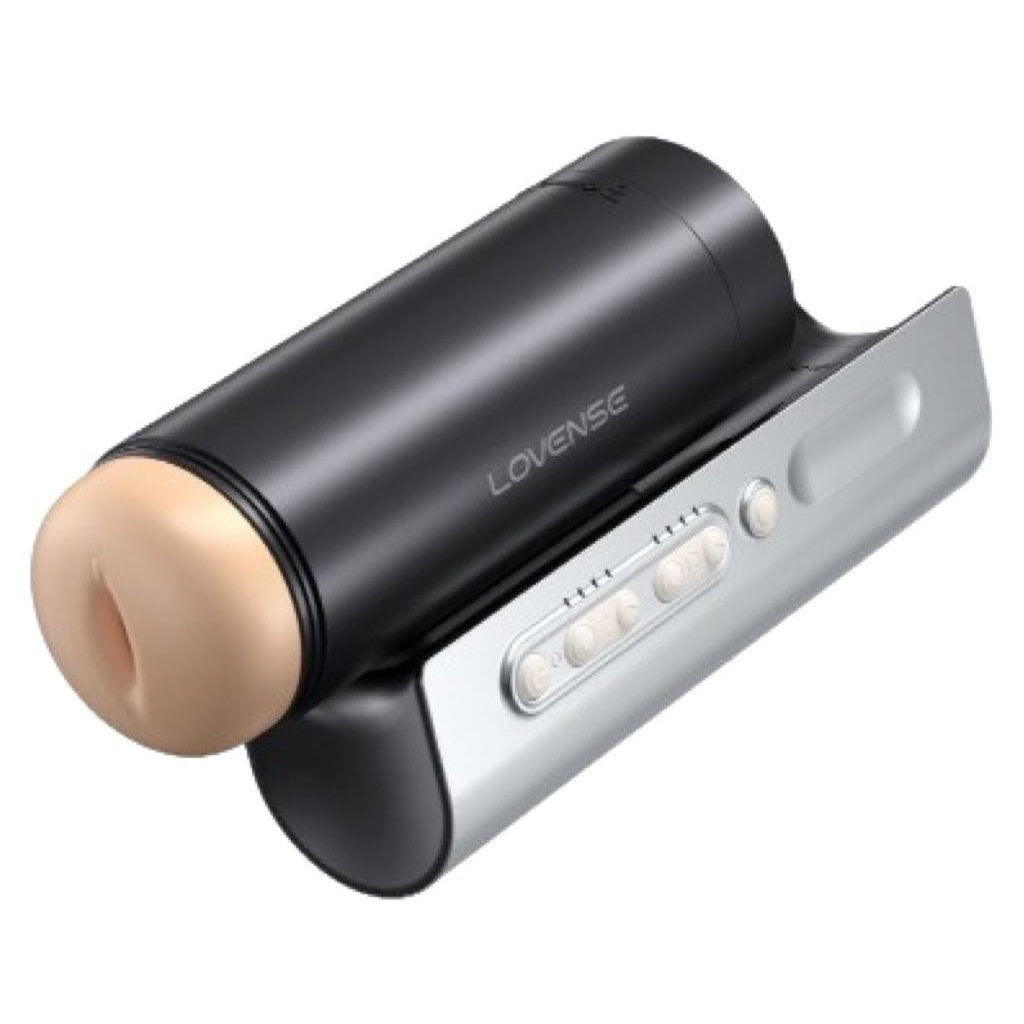 Lovense Solace Pro dual-motor vibrator with curved shaft and app control for couples