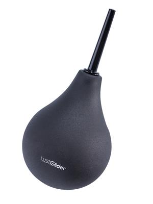Black 'LustGlider' product on a white background