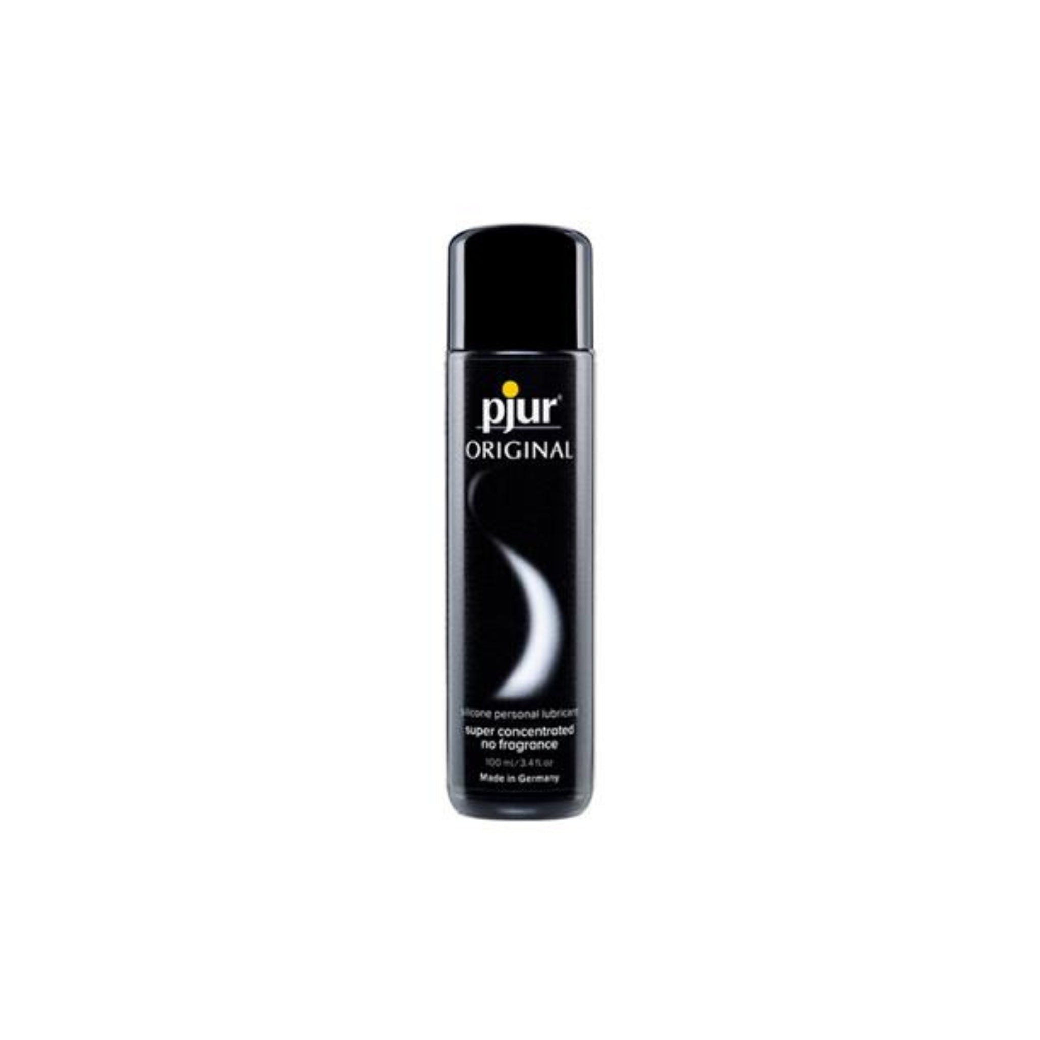 Pjur Original Silicone Lubricant 100ml – premium long-lasting personal lubricant in sleek black bottle