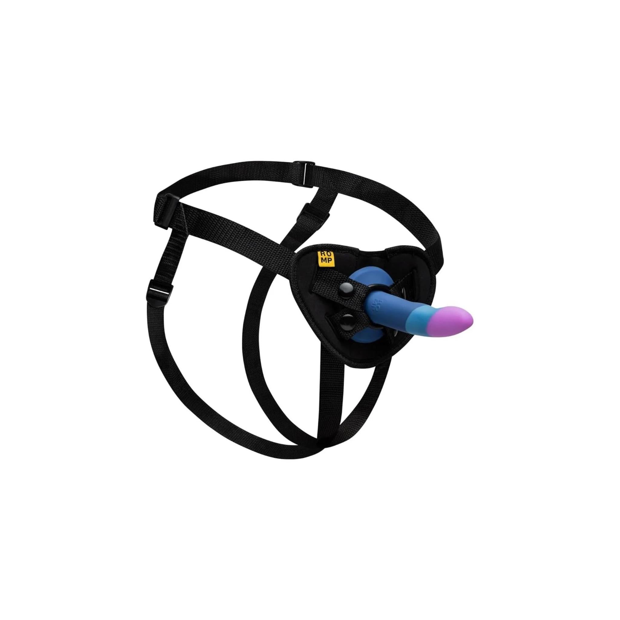 Romp_Piccolo_Pegging_Kit_-_Silicone_Dildo_and_Harness