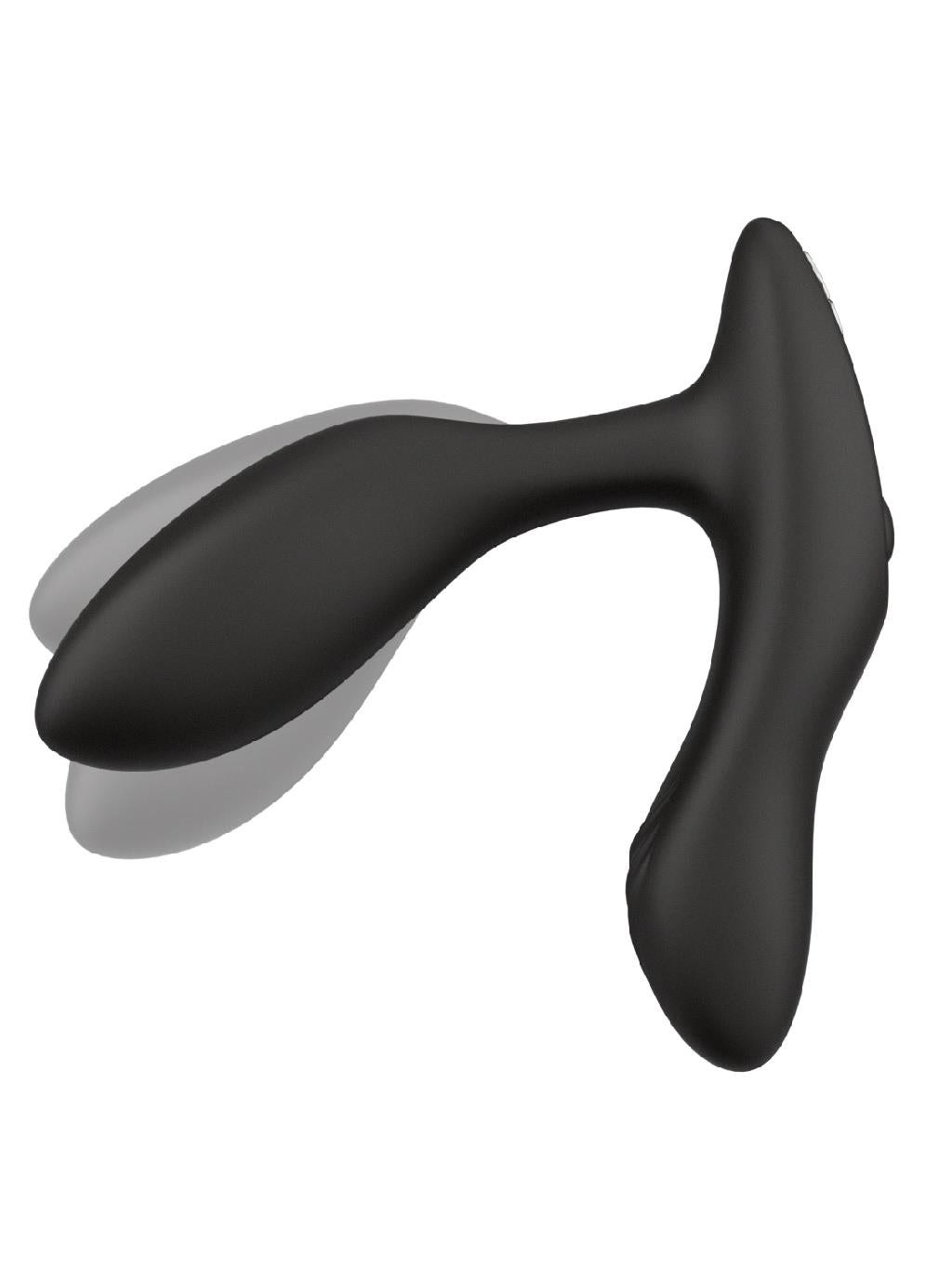 body-safe silicone prostate toy with customizable settings via We-Vibe app