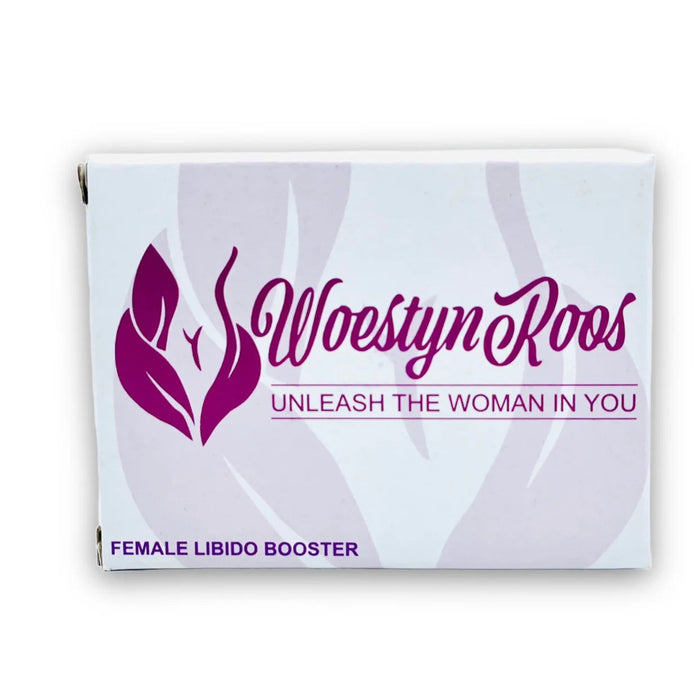 Woestyn Roos Female Libido Booster Kit – 6 pink capsules and 3 stimulation gel sachets