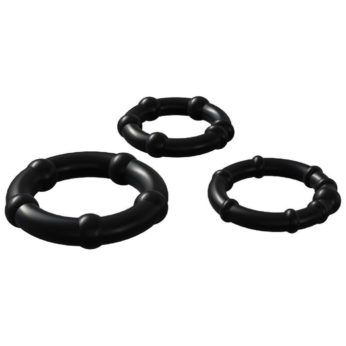 Wooomy Babooom Ring Set - Black