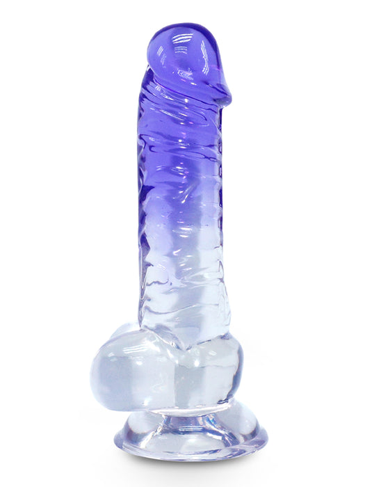 Deep-In Clear Stone 7 inch PVC Dong with Suction Cup | Dildo | Dear Desire