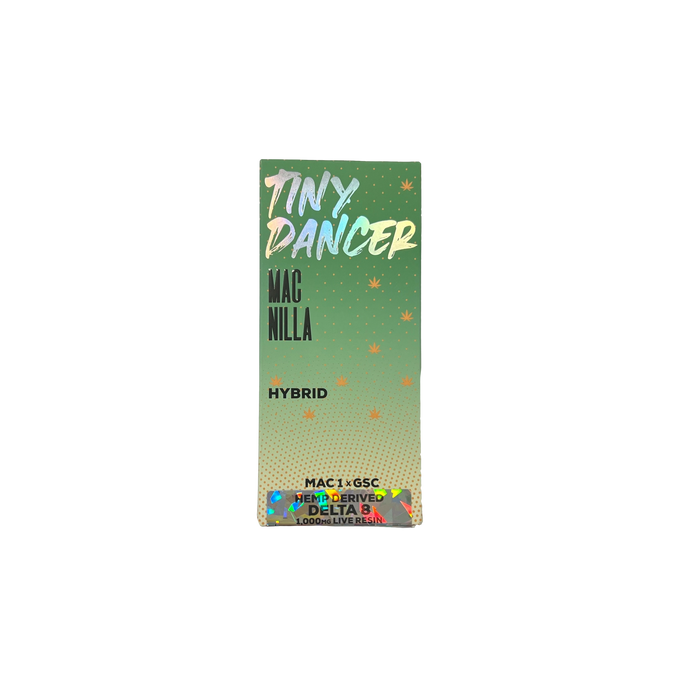 Tiny Dancer | Delta 8 Disposable Mac Nilla (Hybrid) 1000mg