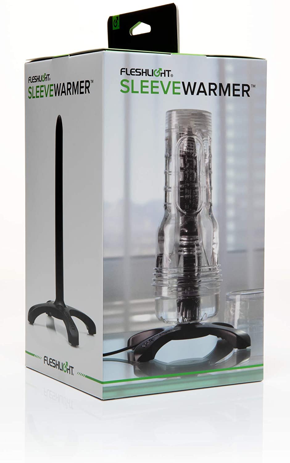 compact warming stand that brings your sleeve to lifelike heat, mimicking real body warmth.