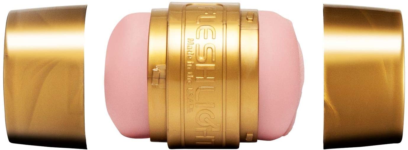 Flat lay showing the Quickshot STU’s dual-ended sleeve and textured canal, ideal for endurance and performance training.