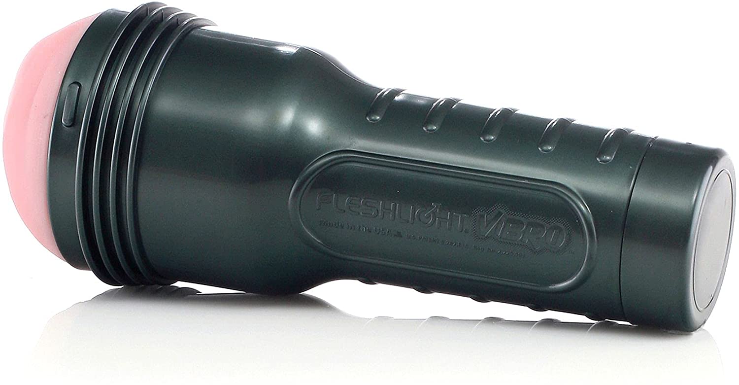 Fleshlight Vibro Pink Lady Touch in original packaging—vibrating sleeve designed for intense, lifelike stimulation.