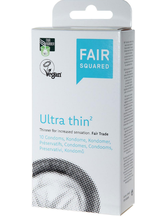 vegan, fair trade condoms offering a natural feel with reliable contraception