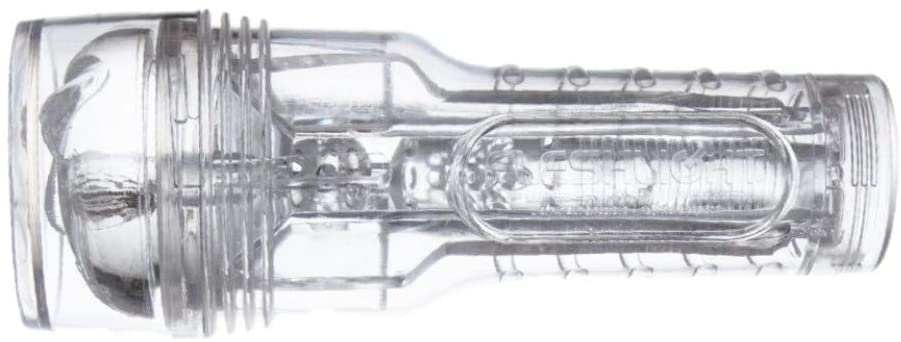 Side profile of Ice Lady highlighting transparent construction and soft texture