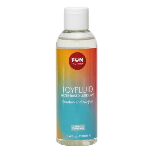 Toyfluid water-based lubricant by Fun Factory, designed for smooth use with all sex toys
