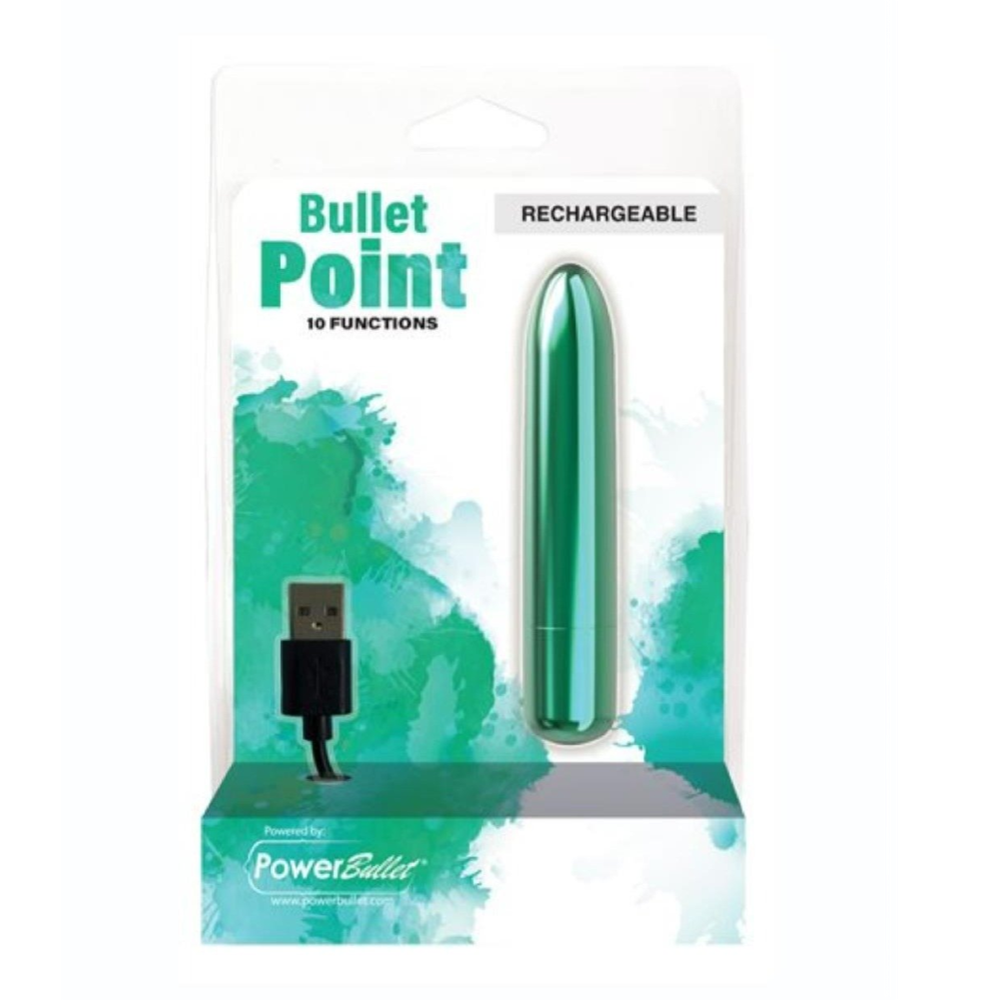 Swan Compact Bullet Point Clitoral Vibrator – discreet, travel-friendly vibe with soft tip, strong vibrations, and secure travel lock.