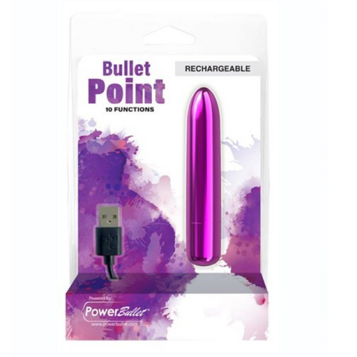Swan Compact Bullet Point Purple | Clitoral Vibrator | Dear Desire