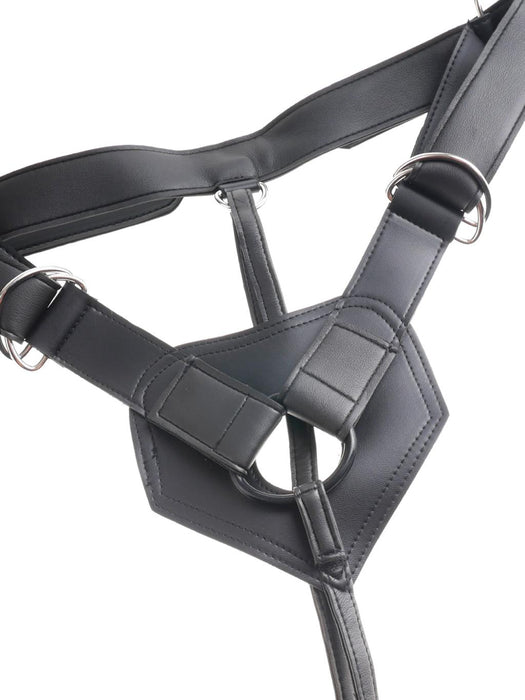 King Cock Strap-On Harness with 6 Inch Cock | Strap-On Dildos | Dear Desire