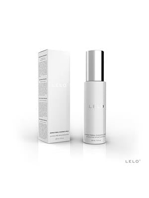 Lelo Cleaning Spray – antibacterial, alcohol-free formula in a stylish bottle for safe, effective sex toy hygiene.