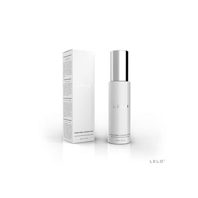 Lelo Toy Cleaning Spray – gentle, body-safe cleaner in a sleek bottle, designed to sanitize intimate toys quickly and effectively.