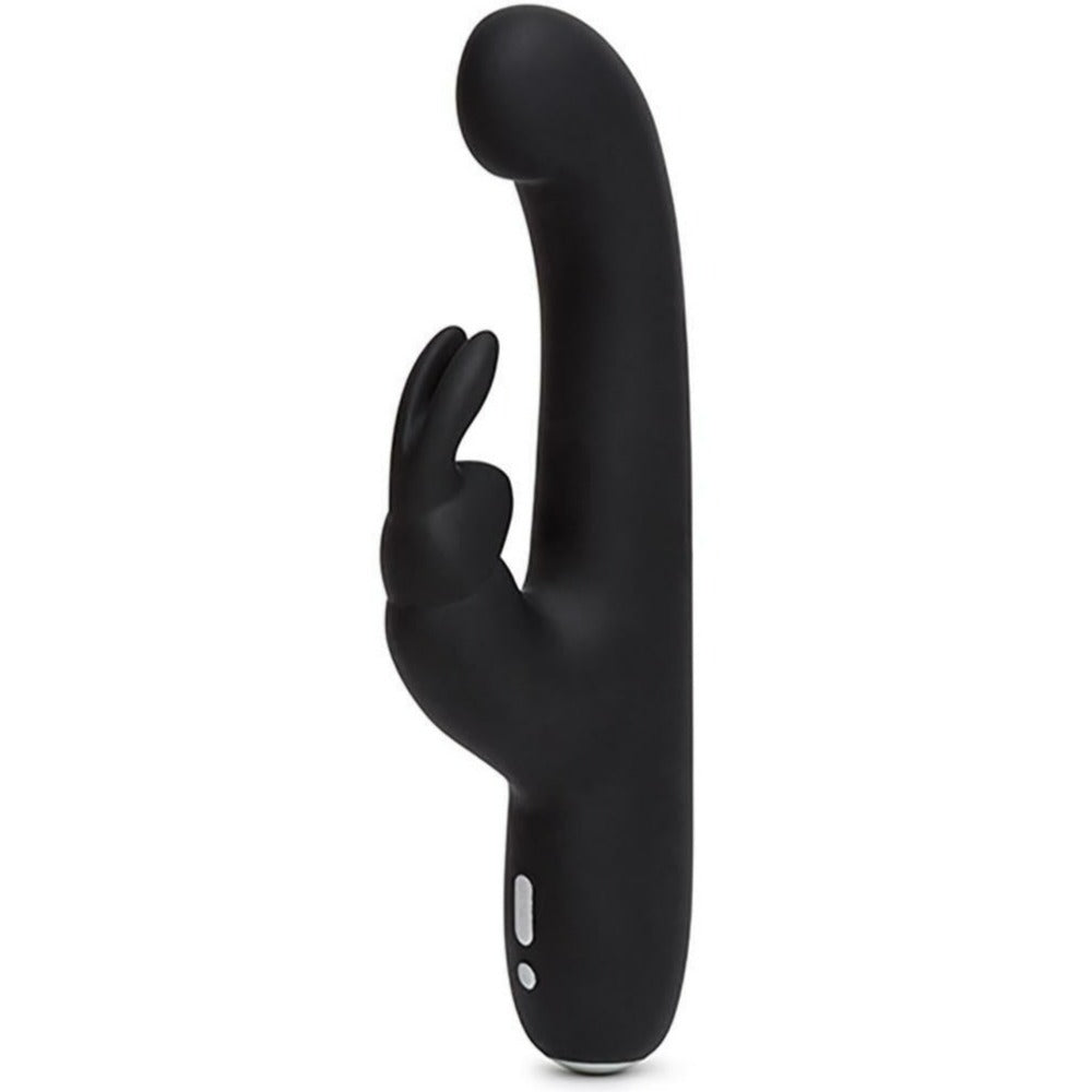 Lovehoney Happy Rabbit Slimline G-Spot vibrator with smooth silicone body and curved shaft
